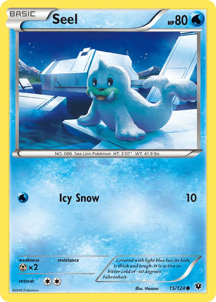 Seel (15/124) – XY: Fates Collide | Order Today