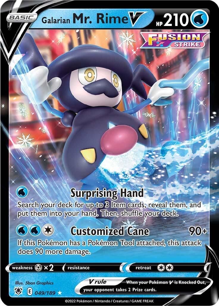 Galarian Mr. Rime V (049/189) – Sword & Shield: Astral Radiance | Shop Today