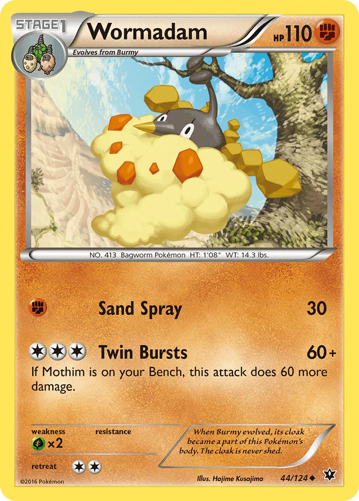 Wormadam (44/124) – XY: Fates Collide | Order Today