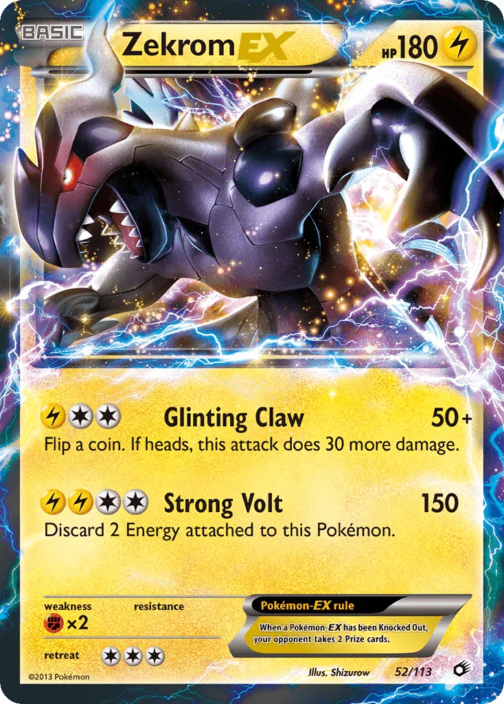 Zekrom EX (52/113) – Black & White: Legendary Treasures | Shop Today