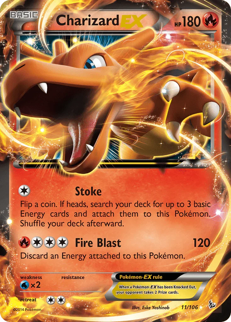 Charizard EX (11/106) – XY: Flashfire | Buy Online