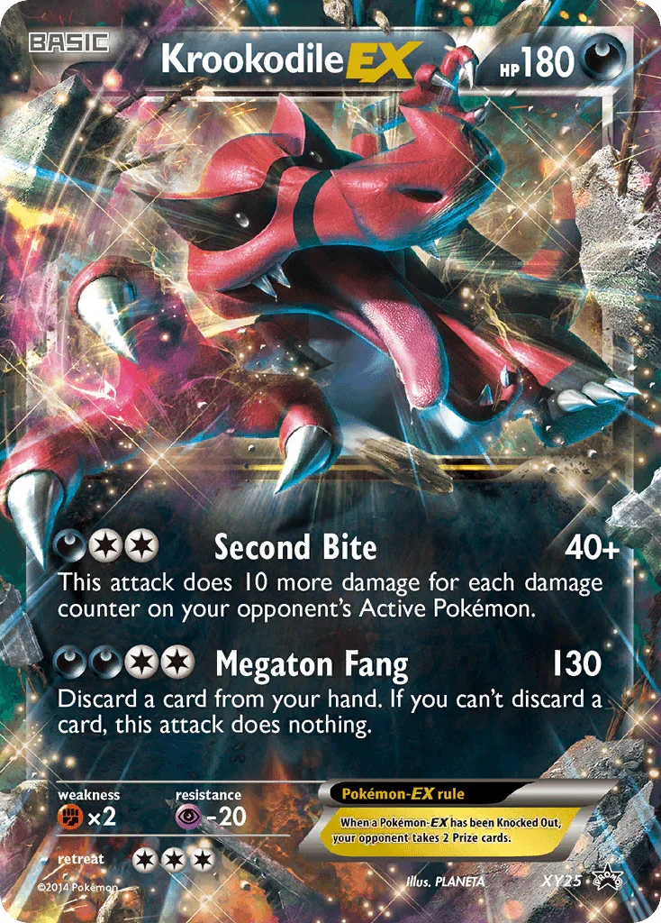 Krookodile EX (XY25) – XY: Black Star Promos | Order Now