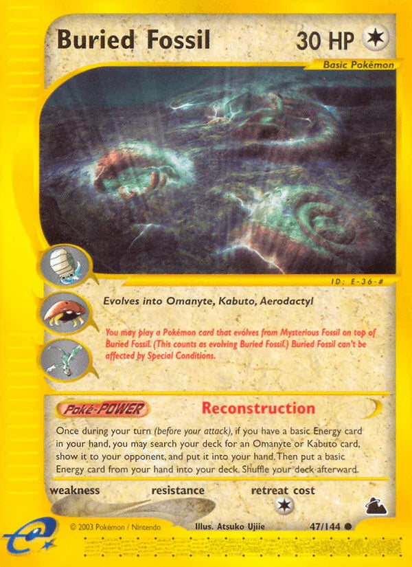 Buried Fossil (47/144) – Skyridge - Shop Now