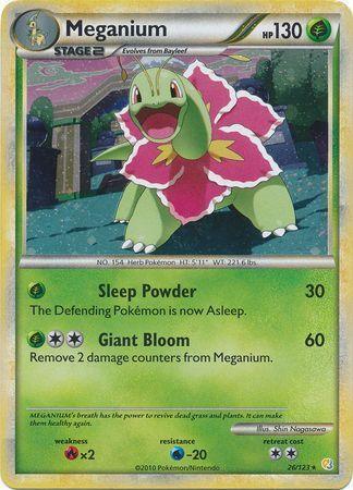 Meganium (26/123) – HeartGold & SoulSilver: Base Set | Shop Today