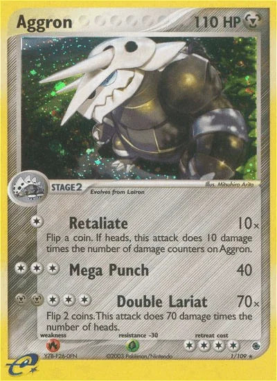 Aggron (1/109) – EX: Ruby & Sapphire | Shop Today