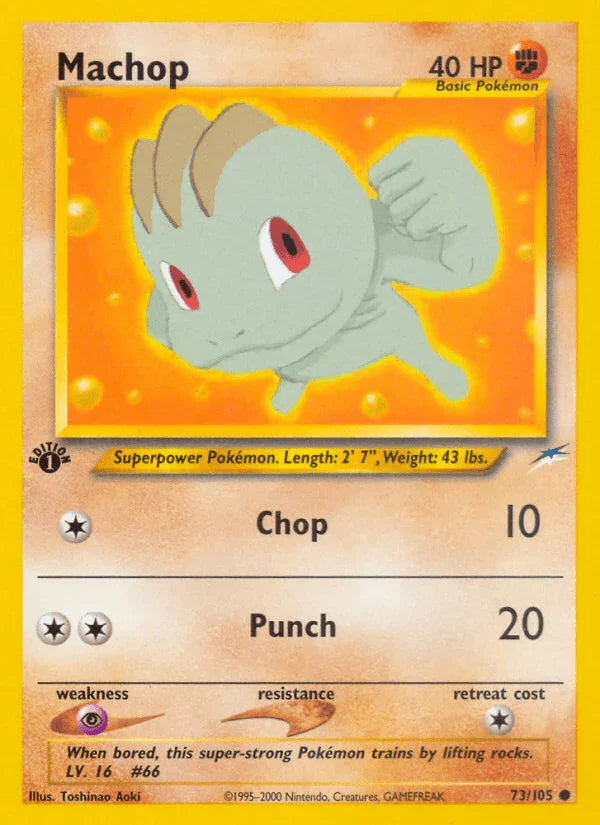 Machop (73/105) – Neo Destiny 1st Edition | Order Today