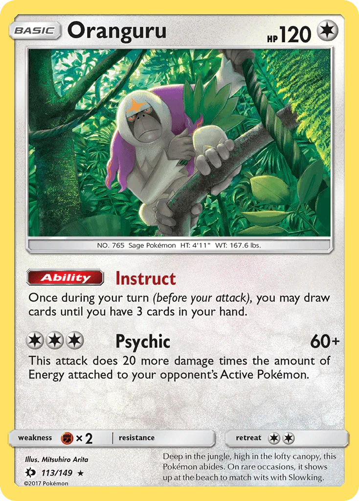 Oranguru (113/149) – Sun & Moon: Base Set | Fast Shipping