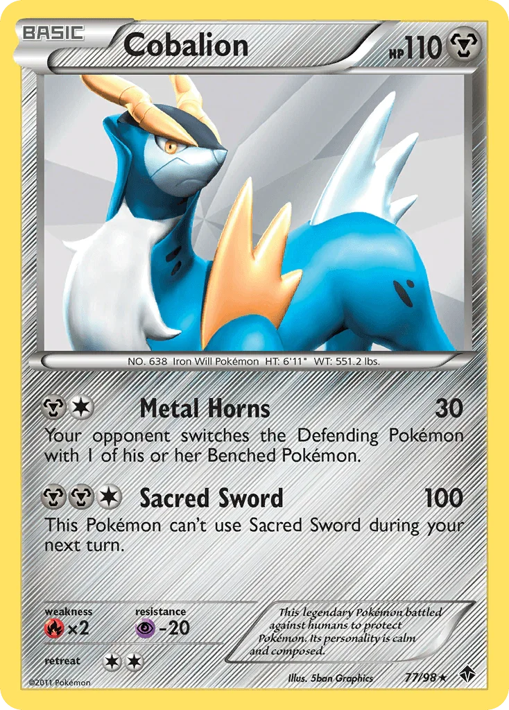 Cobalion (77/98) – Black & White: Emerging Powers | Buy Online