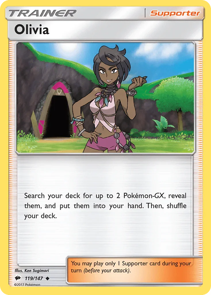 Olivia (119/147) – Sun & Moon: Burning Shadows | Order Now