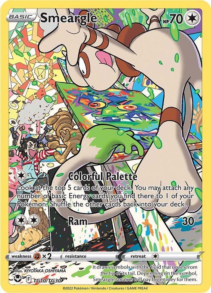 Smeargle (TG10/TG30) – Sword & Shield: Silver Tempest - In Stock Now