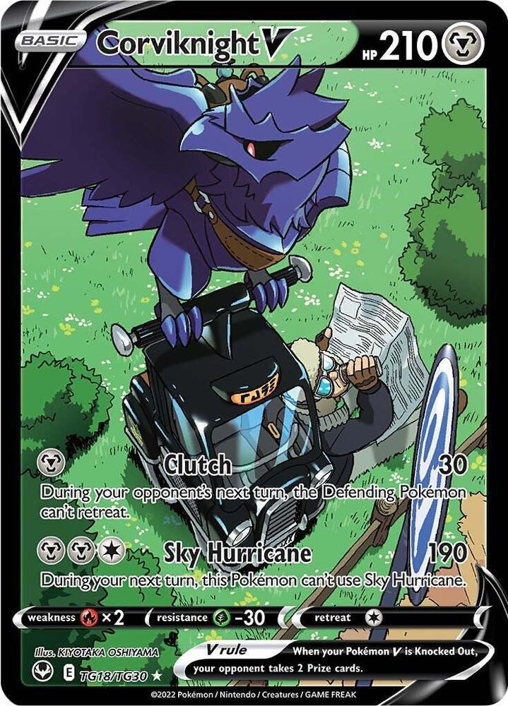 Corviknight V (TG18/TG30) – Sword & Shield: Silver Tempest | Buy Online