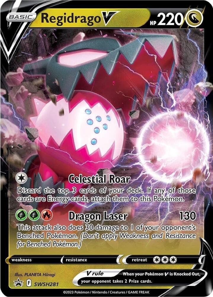 Regidrago V (SWSH281) – Sword & Shield: Black Star Promos | Shop Today