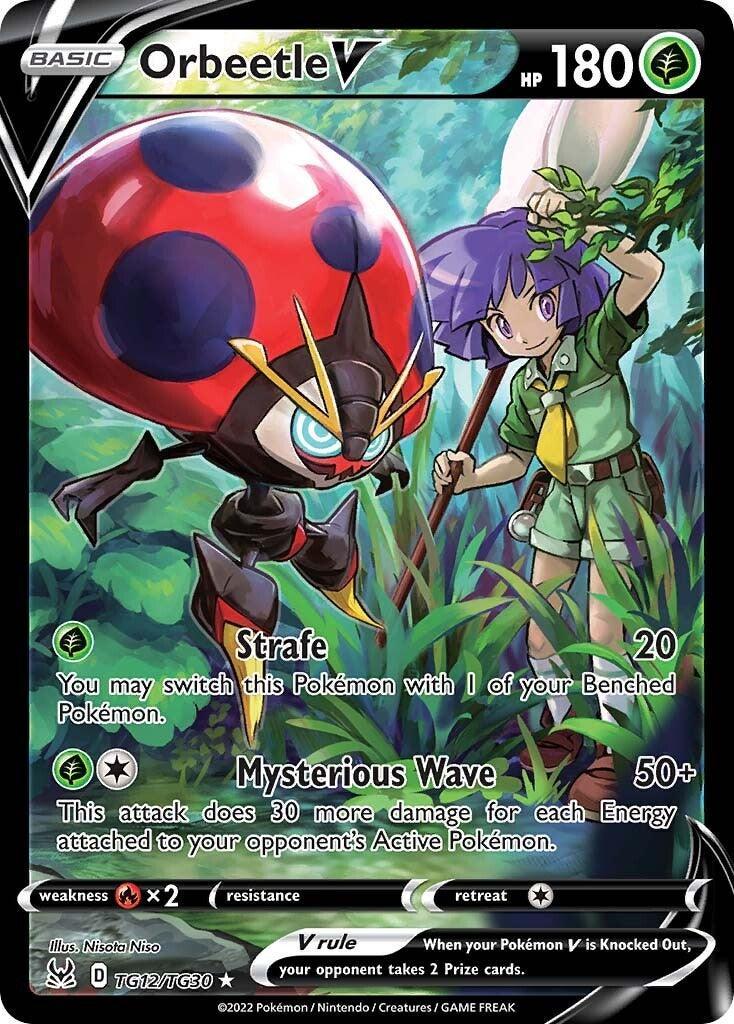 Orbeetle V (TG12/TG30) – Sword & Shield: Lost Origin - In Stock Now