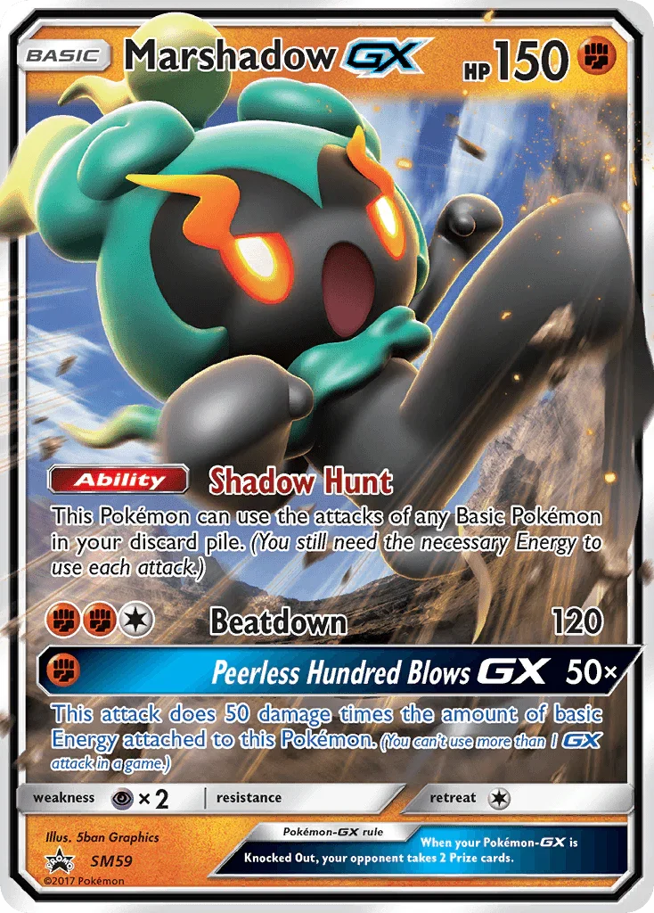 Marshadow GX (SM59) – Sun & Moon: Black Star Promos | Order Now