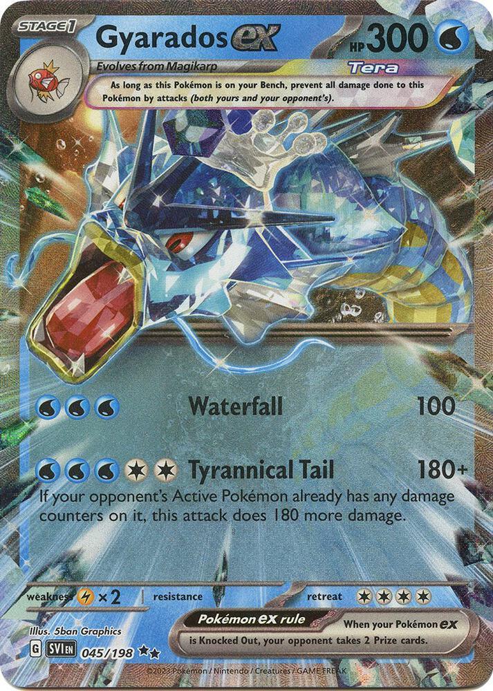 Gyarados ex (045/198) – Scarlet & Violet: Base Set | Order Now