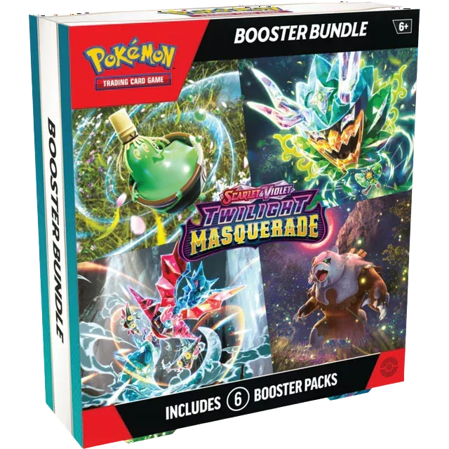 Scarlet & Violet: Twilight Masquerade - Booster Bundle - Authentic Card