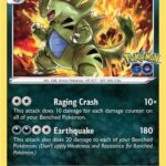 Tyranitar (043/078) – Pokémon GO - Authentic Card