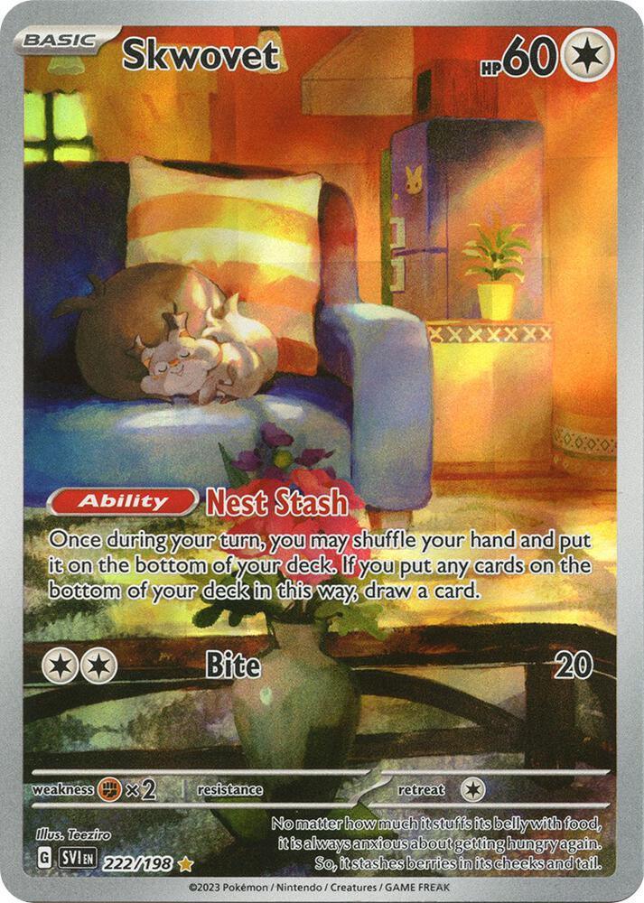 Skwovet (222/198) – Scarlet & Violet: Base Set | Order Today