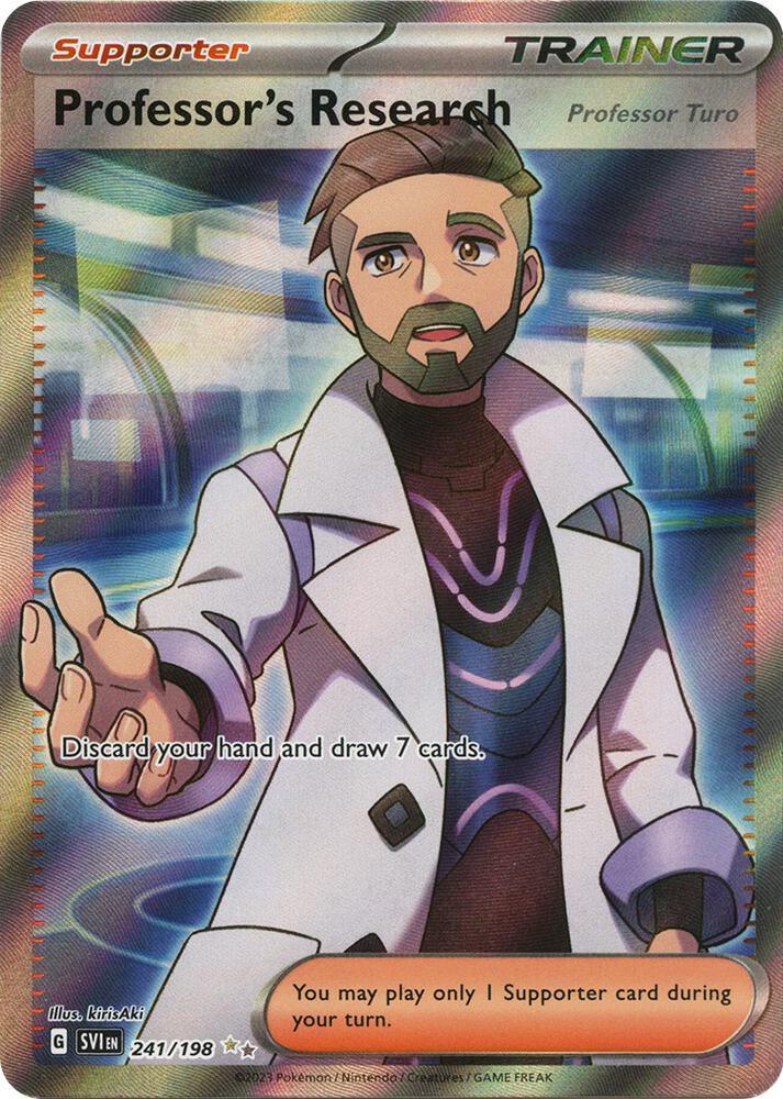 Professor's Research (241/198) – Scarlet & Violet: Base Set – Buy Now