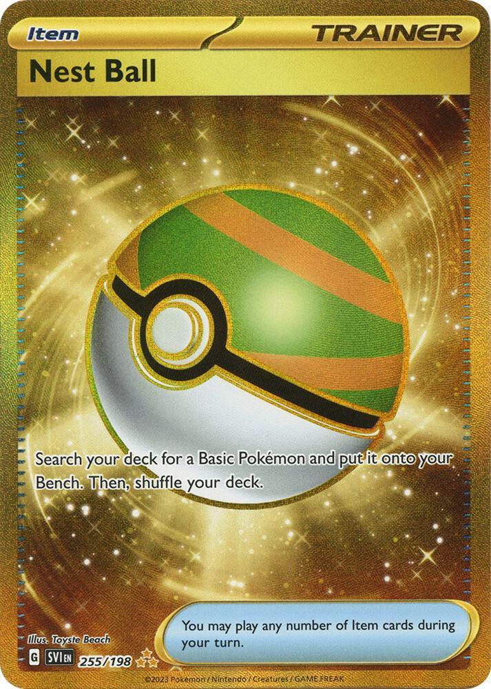 Nest Ball (255/198) – Scarlet & Violet: Base Set - Authentic Card