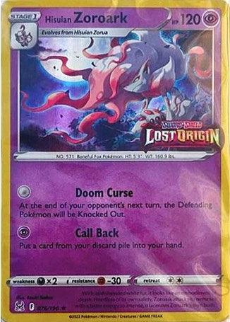Hisuian Zoroark (076/196) – Sword & Shield: Lost Origin - Authentic Card