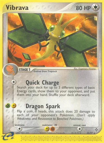 Vibrava (22/97) – EX: Dragon - Shop Now
