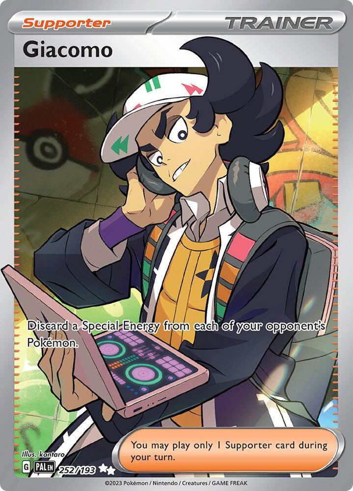 Giacomo (252/193) – Scarlet & Violet: Paldea Evolved | Fast Shipping