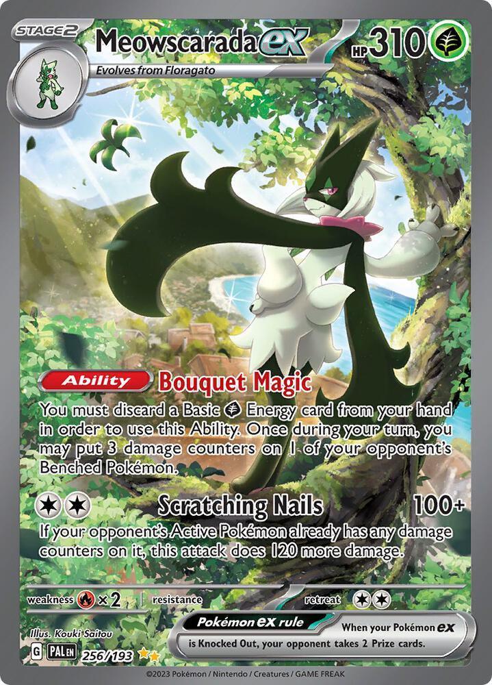 Meowscarada ex (256/193) – Scarlet & Violet: Paldea Evolved - Shop Now