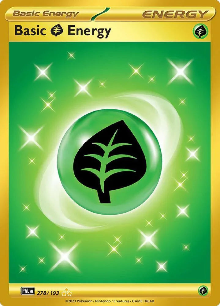 Basic Grass Energy (278/193) – Scarlet & Violet: Paldea Evolved | Order Today