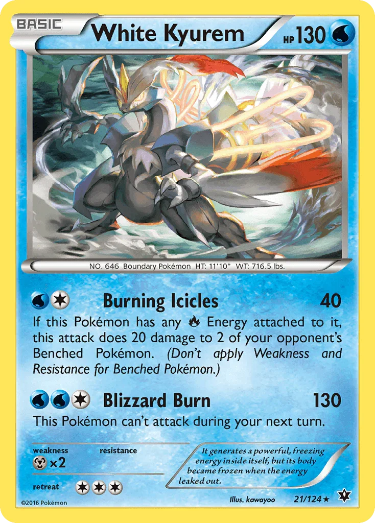 White Kyurem (21/124) – XY: Fates Collide – Buy Now