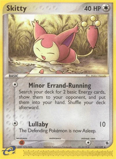 Skitty (44/109) – EX: Ruby & Sapphire - In Stock Now