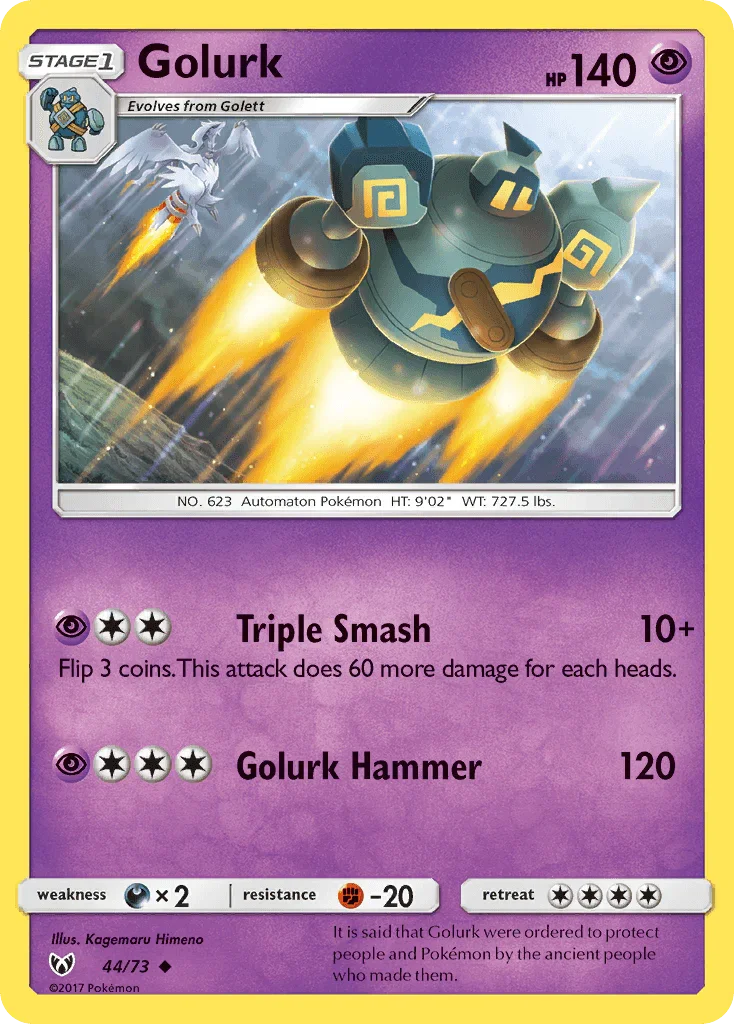 Golurk (44/73) – Sun & Moon: Shining Legends | Shop Today