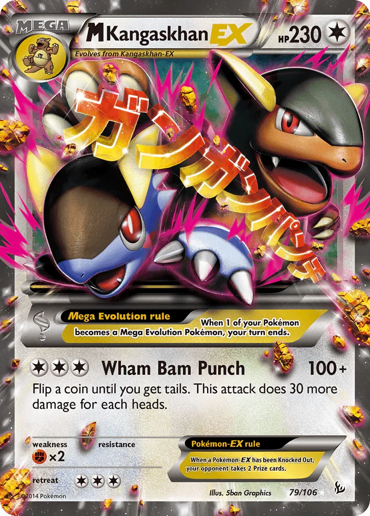 M Kangaskhan EX (79/106) – XY: Flashfire | Order Today