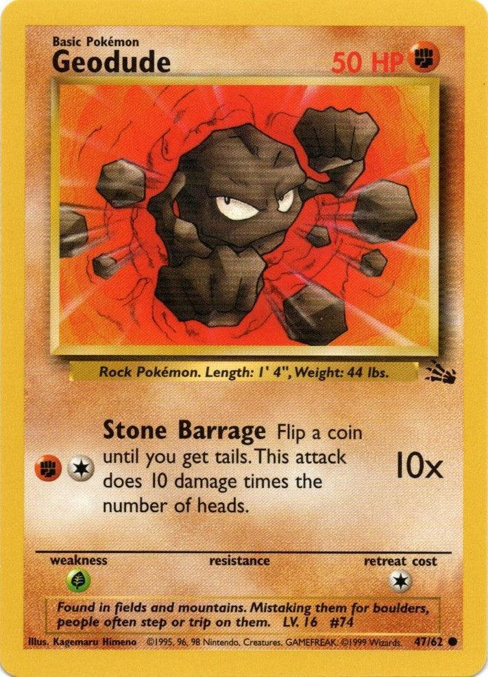 Geodude (47/62) – Fossil Unlimited – For Sale