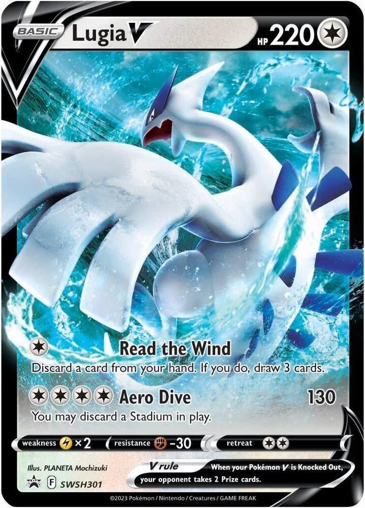 Lugia V (SWSH301) – Sword & Shield: Black Star Promos | Order Today