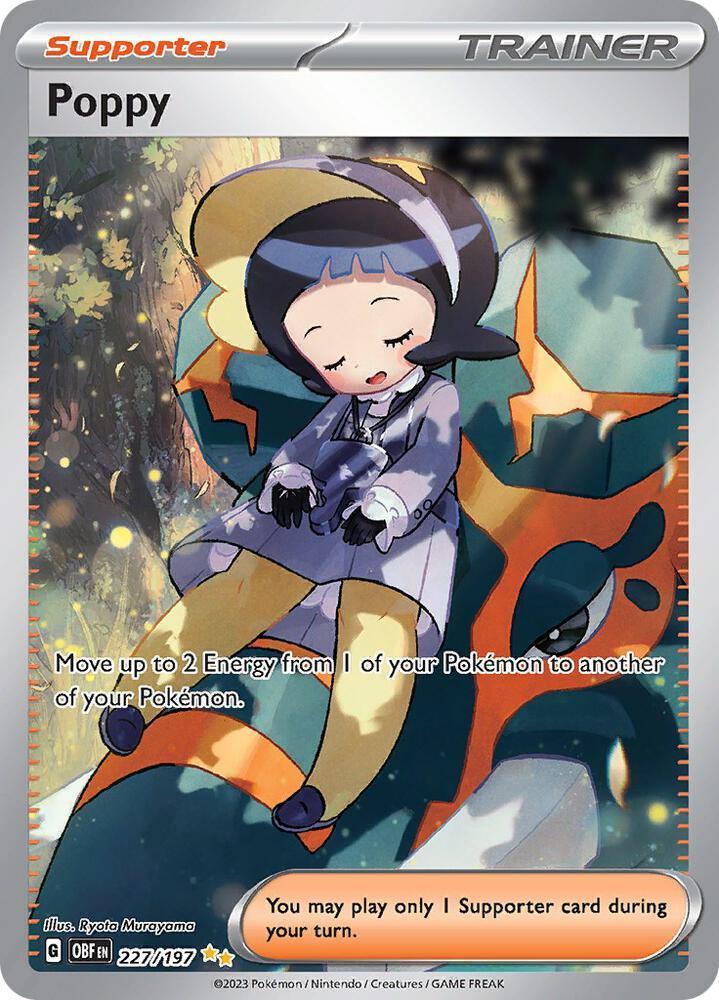 Poppy (227/197) – Scarlet & Violet: Obsidian Flames – Buy Now
