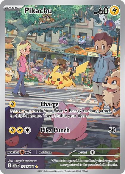 Pikachu (173/165) – Scarlet & Violet: 151 – Buy Now