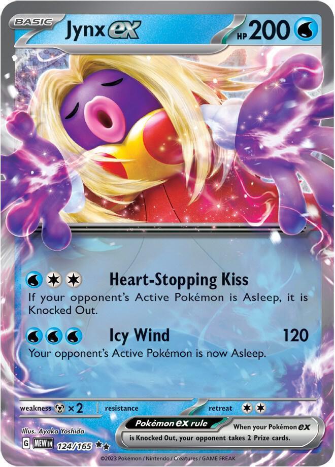 Jynx ex (124/165) – Scarlet & Violet: 151 | Shop Today