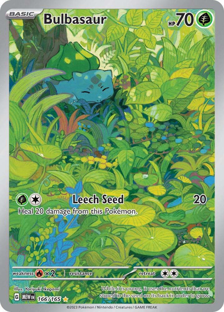 Bulbasaur (166/165) – Scarlet & Violet: 151 | Order Today