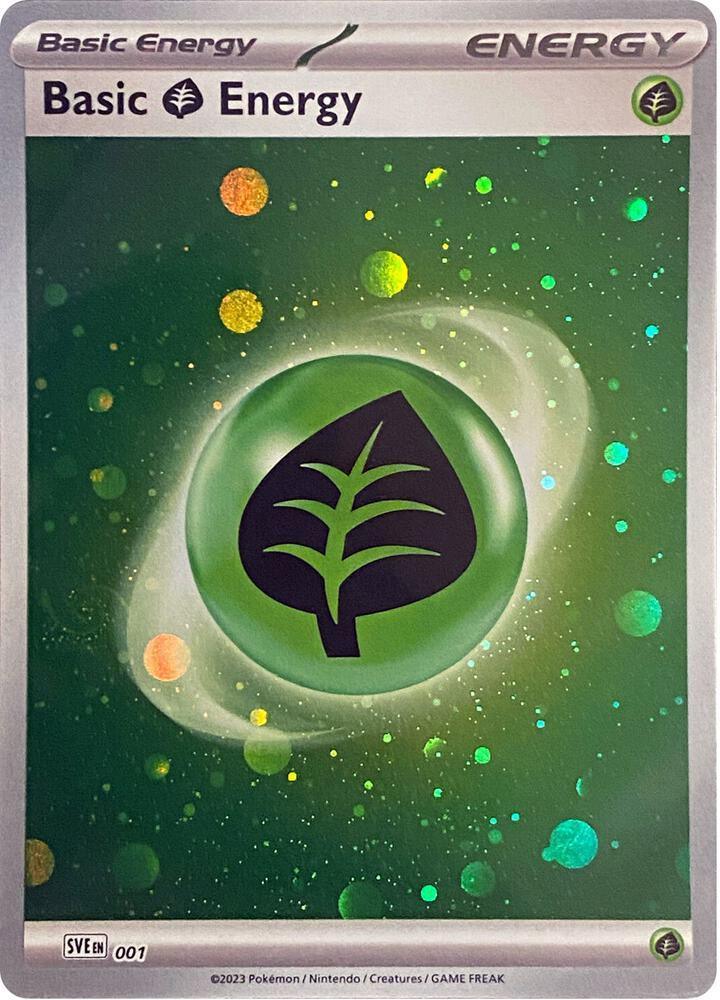 Basic Grass Energy (001) – Scarlet & Violet: Base Set | Buy Online
