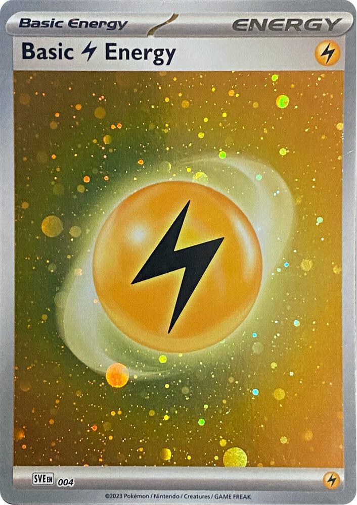 Basic Lightning Energy (004) – Scarlet & Violet: Base Set | Shop Today