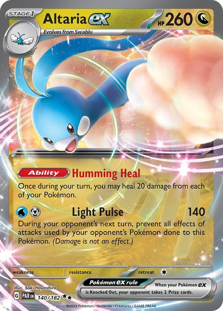 Altaria ex (140/182) – Scarlet & Violet: Paradox Rift | Buy Online