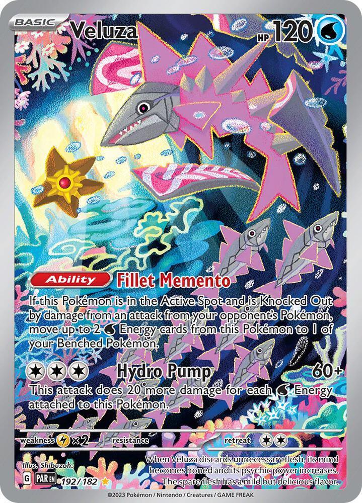 Veluza (192/182) – Scarlet & Violet: Paradox Rift – For Sale