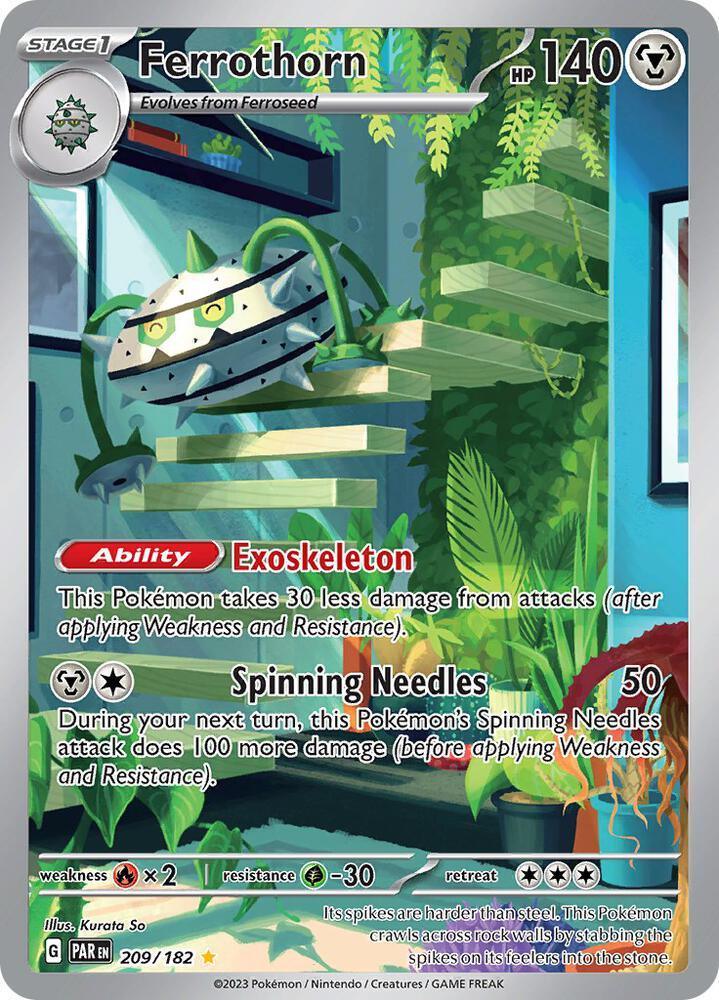 Ferrothorn (209/182) – Scarlet & Violet: Paradox Rift | Shop Today