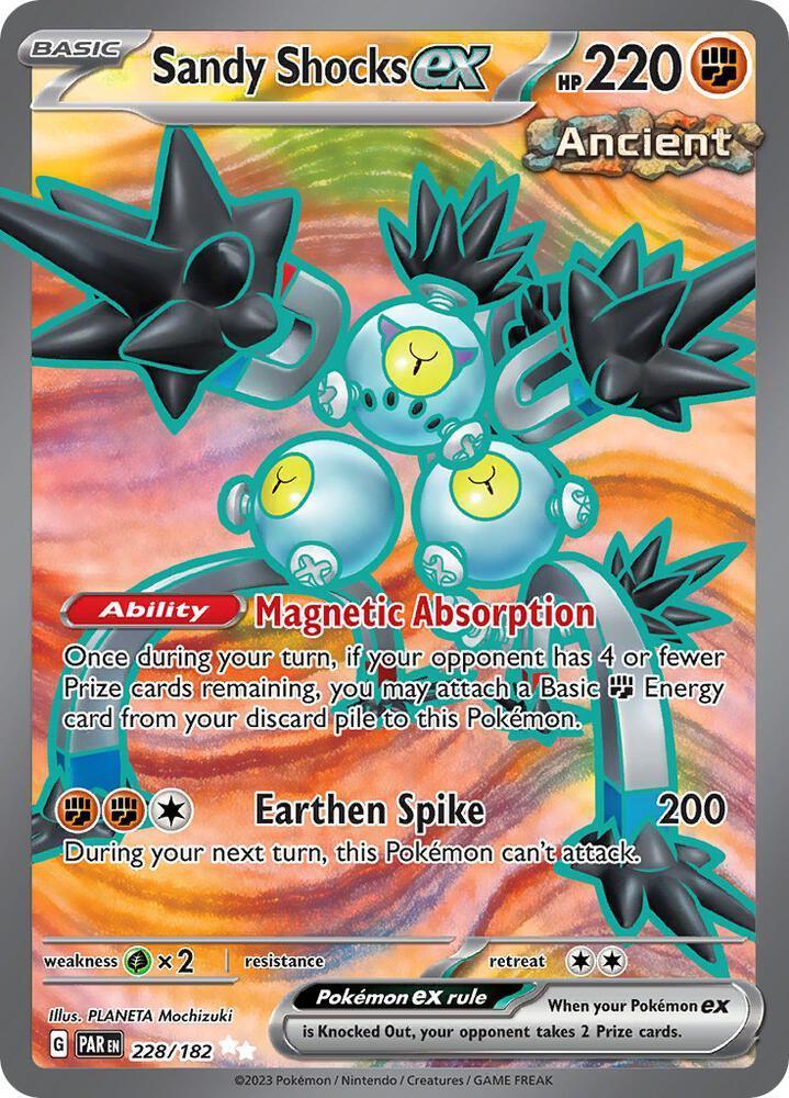 Sandy Shocks ex (228/182) – Scarlet & Violet: Paradox Rift – For Sale