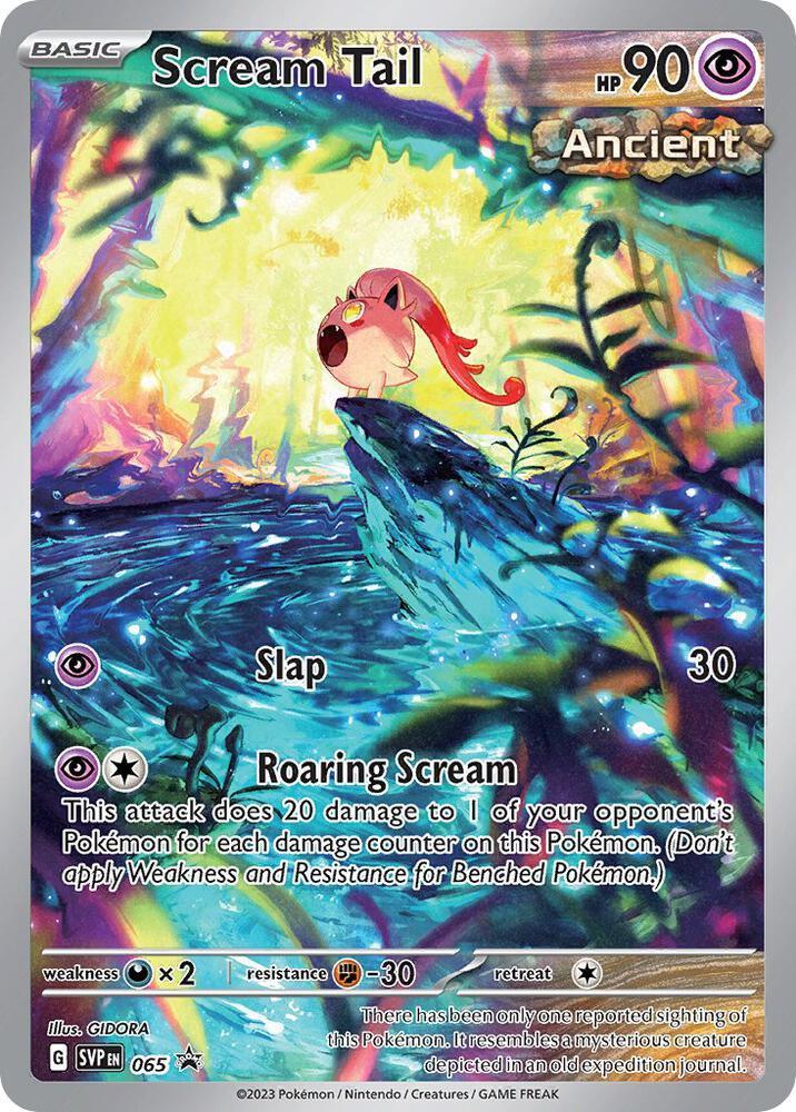 Scream Tail (065) – Scarlet & Violet: Black Star Promos | Order Today