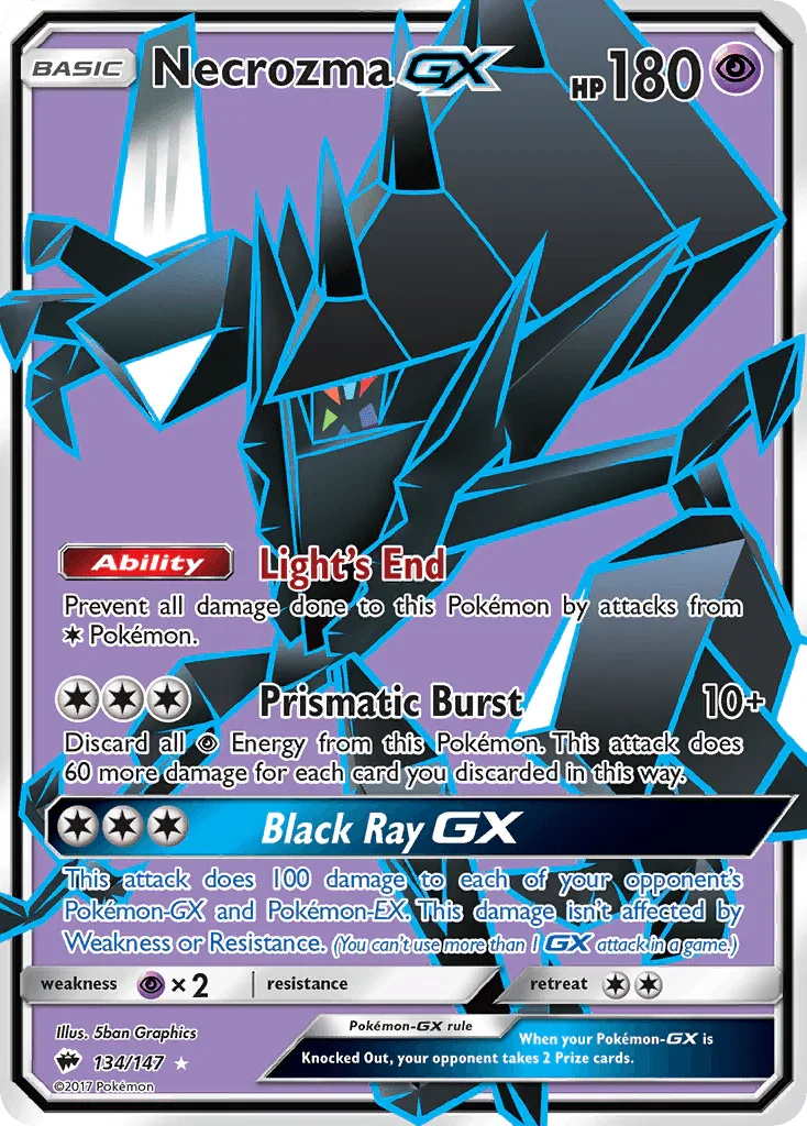 Necrozma GX (134/147) – Sun & Moon: Burning Shadows - Shop Now