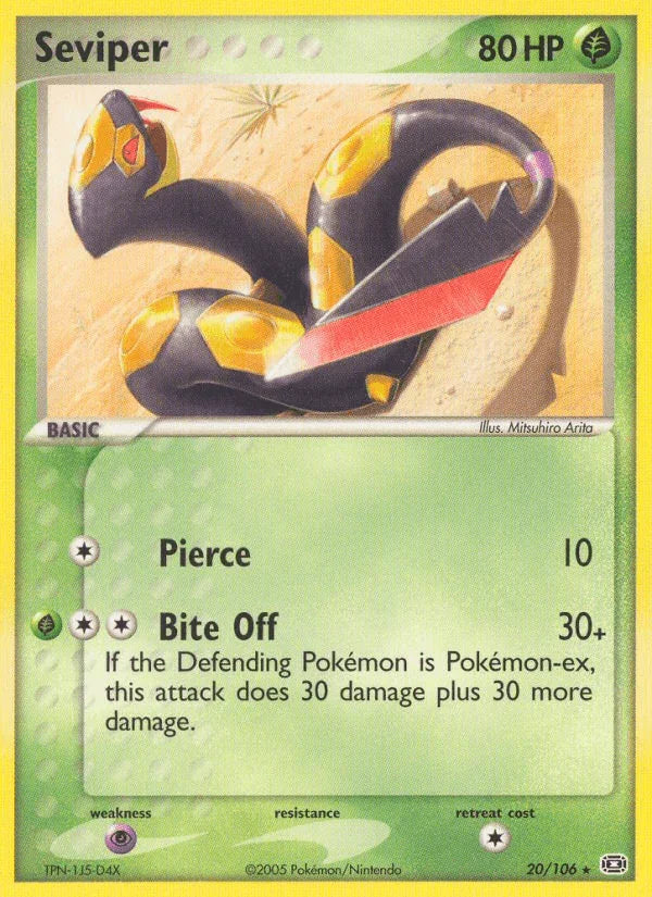 Seviper (20/106) – EX: Emerald | Order Today