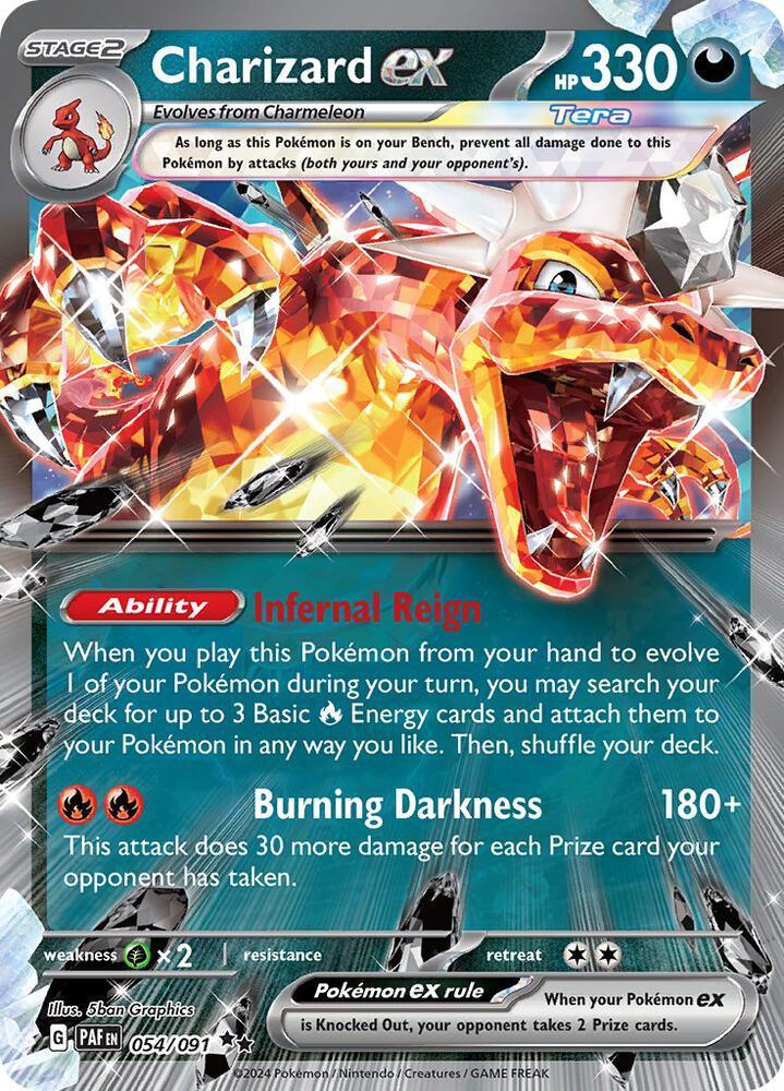 Charizard ex (054/091) – Scarlet & Violet: Paldean Fates – Buy Now