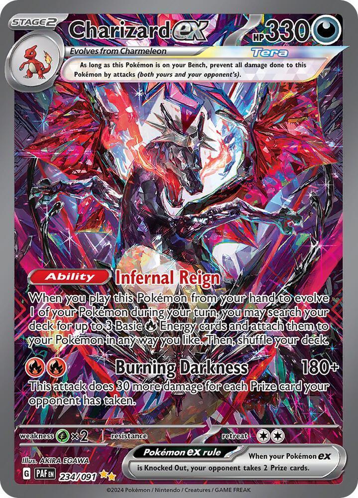 Charizard ex (234/091) – Scarlet & Violet: Paldean Fates - In Stock Now